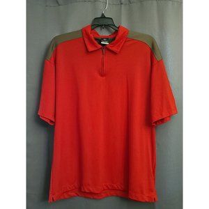 Nike Golf Sphere React Red Short Sleeve Polo Shirt Men's Size XL Athletic